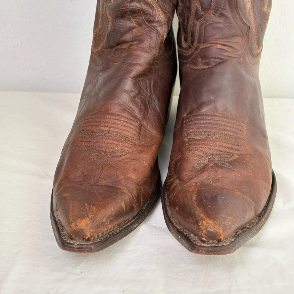 DAN POST Women Western Cowboy Boots Style 3464 Coastal Cowgirl Rodeo Ranch Sz 10 - Picture 16 of 16